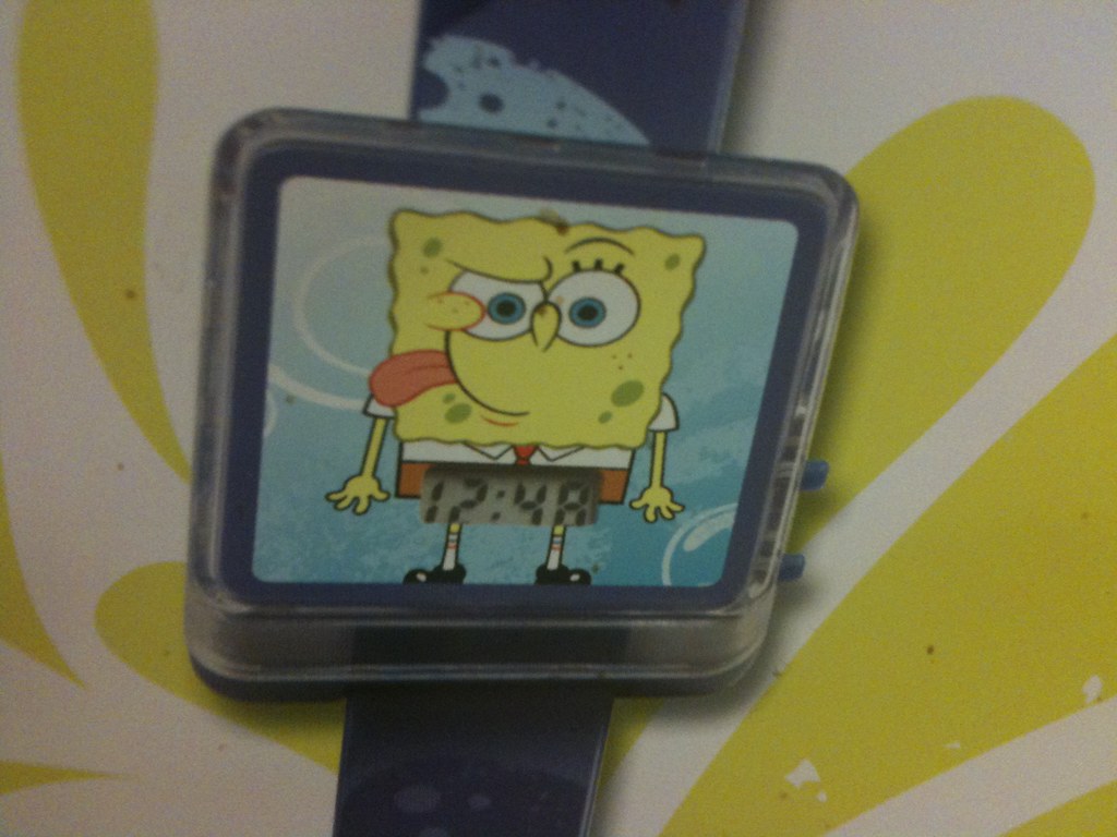 Detail Burger King Spongebob Watches Nomer 44