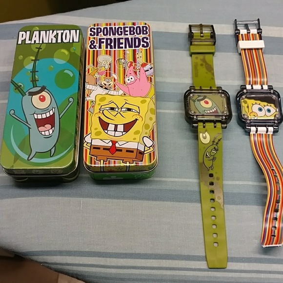 Detail Burger King Spongebob Watches Nomer 9