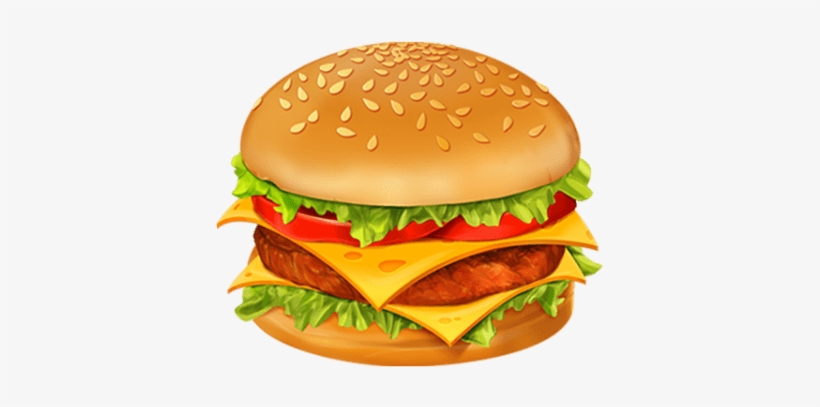 Detail Burger Transparent Background Nomer 20