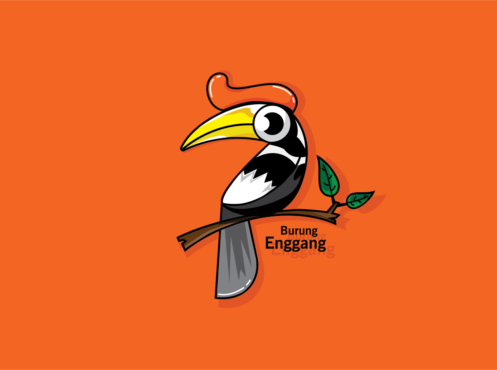Detail Burung Enggang Vector Nomer 31