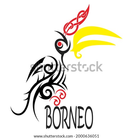 Detail Burung Enggang Vector Nomer 37