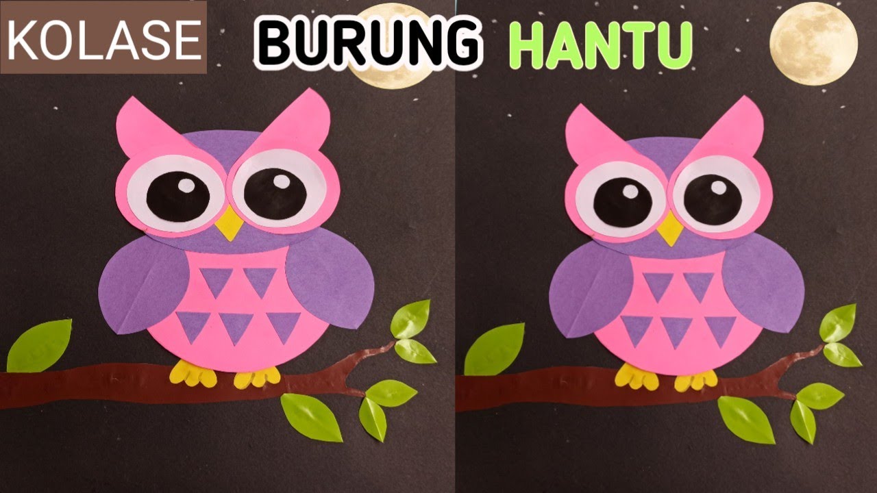 Detail Burung Hantu Kolase Nomer 40