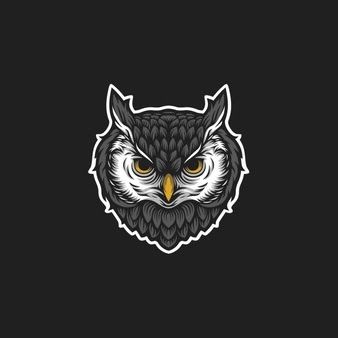Detail Burung Hantu Logo Design Nomer 10