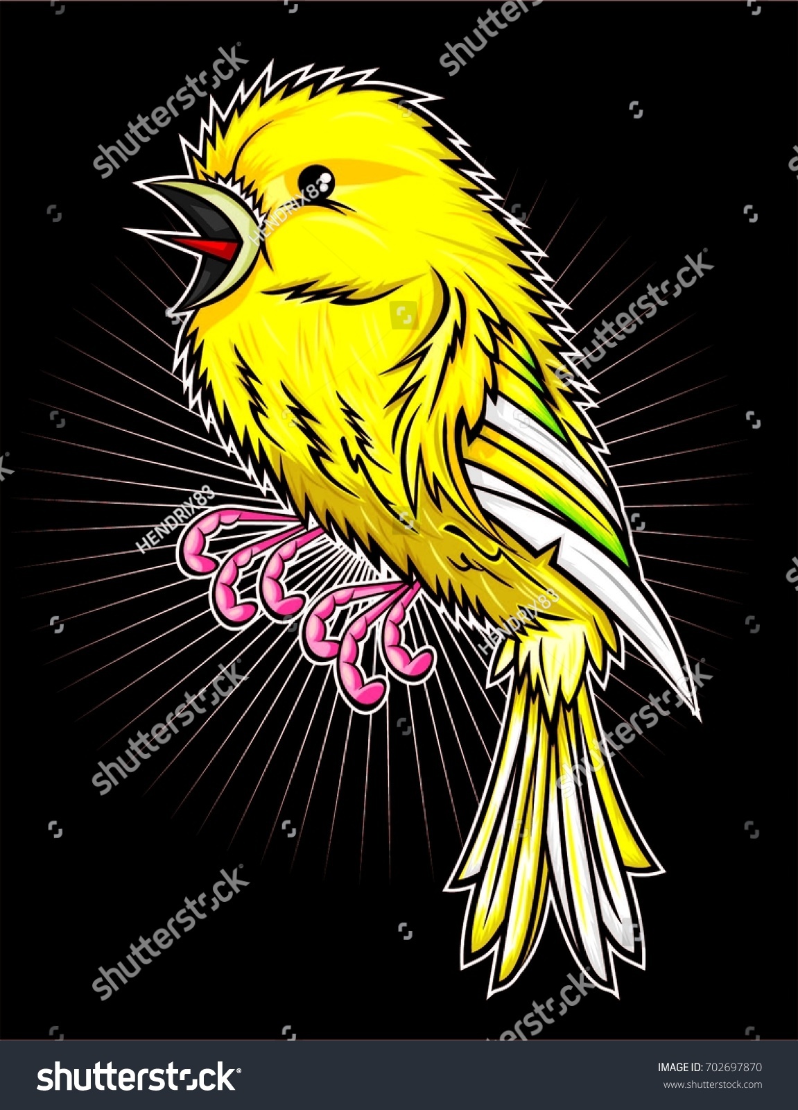 Detail Burung Kenari Vector Nomer 47