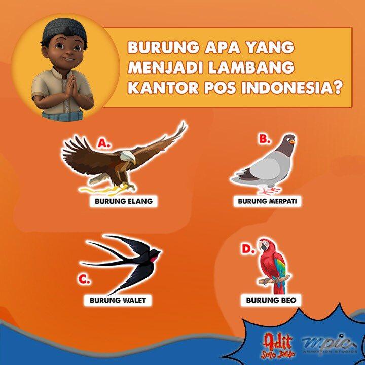 Detail Burung Lambang Kantor Pos Nomer 2