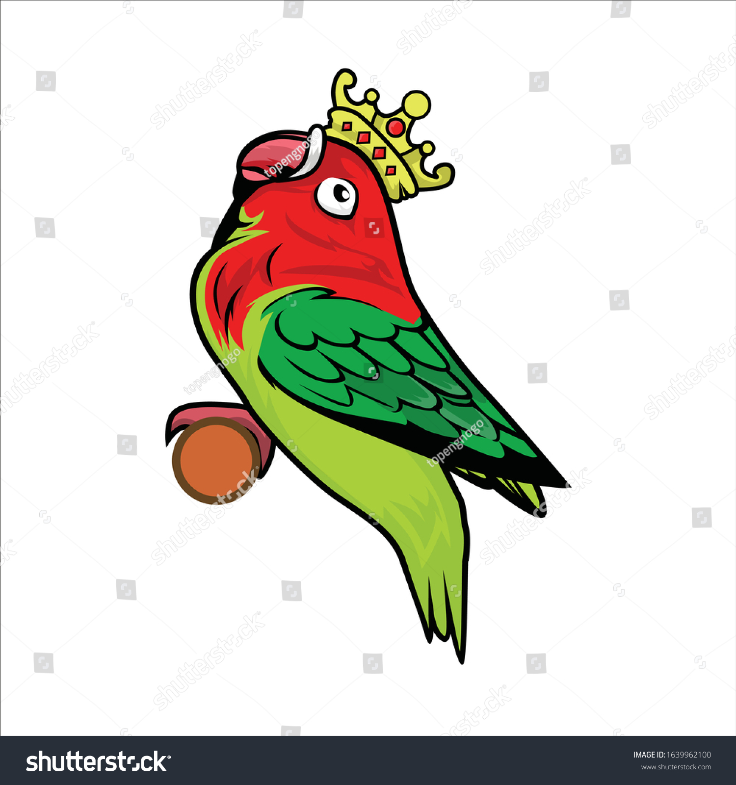 Detail Burung Lovebird Vector Nomer 17