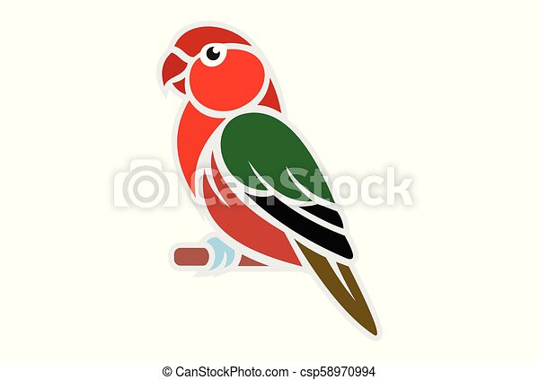 Detail Burung Lovebird Vector Nomer 44