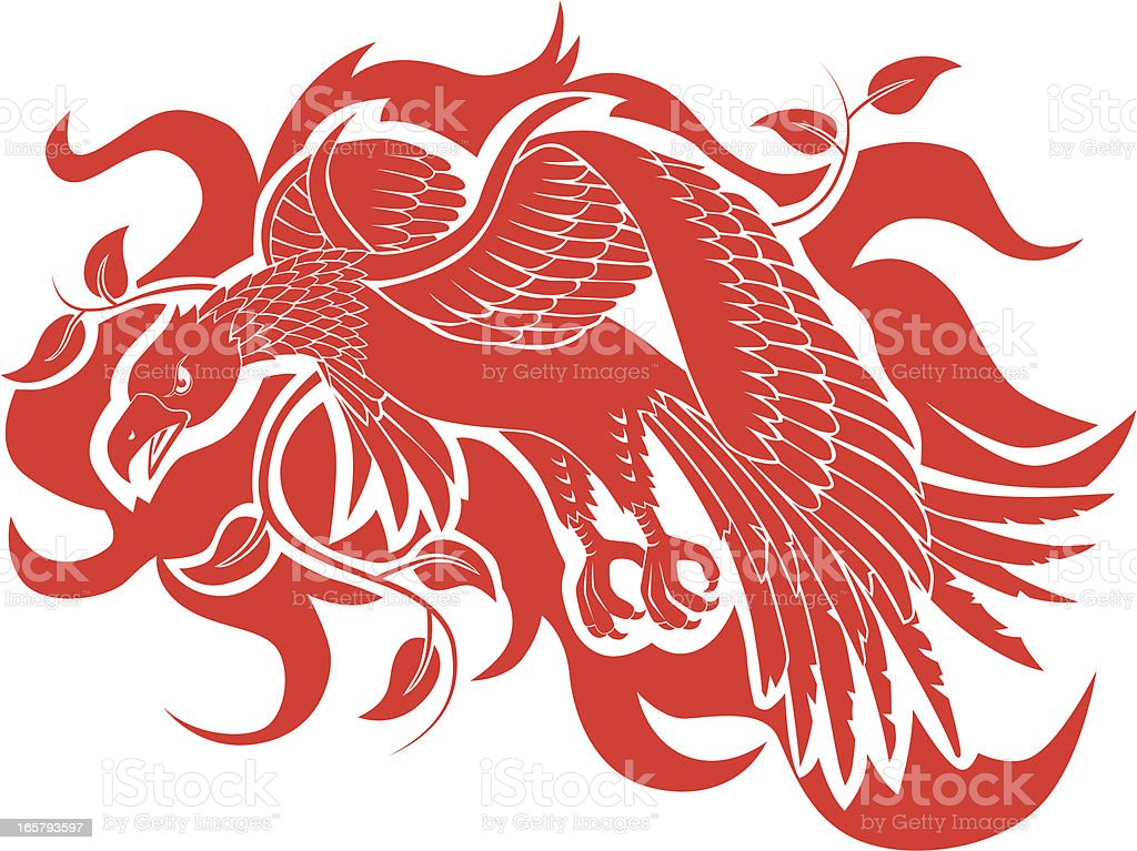 Detail Burung Phoenix Vector Nomer 13