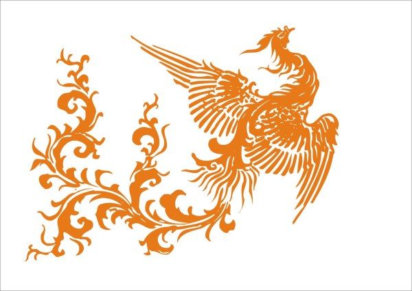 Detail Burung Phoenix Vector Nomer 14