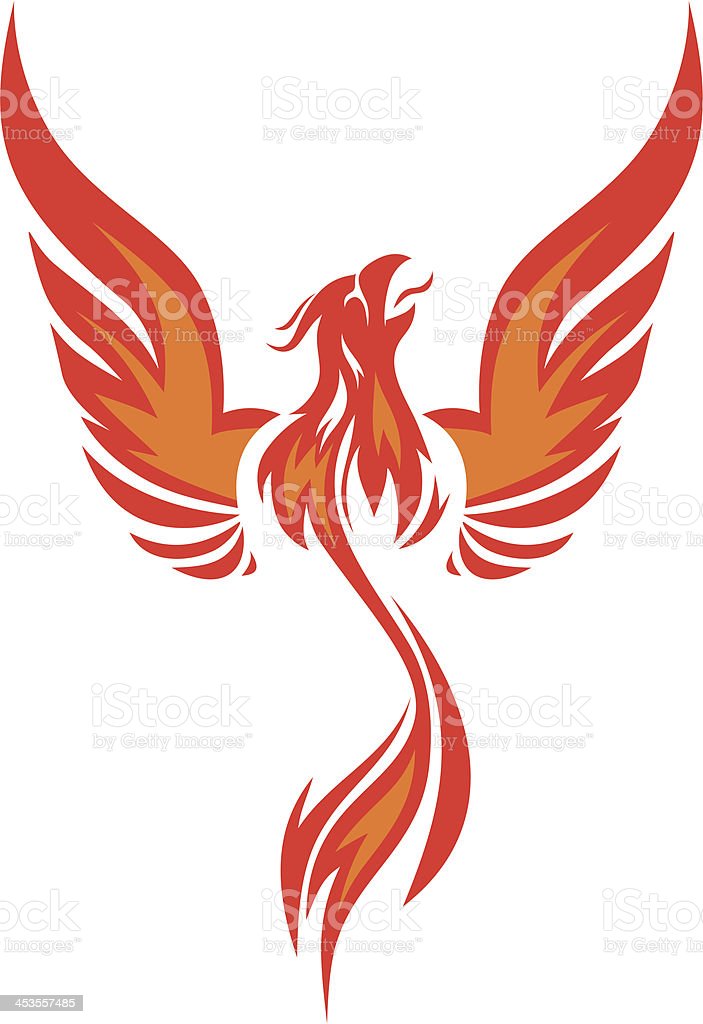 Detail Burung Phoenix Vector Nomer 6