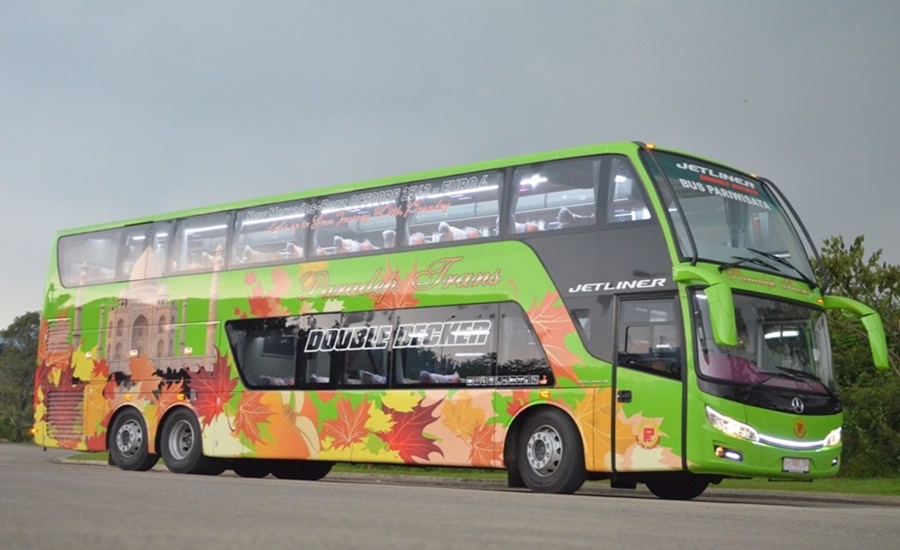 Detail Bus Malam Double Decker Nomer 44