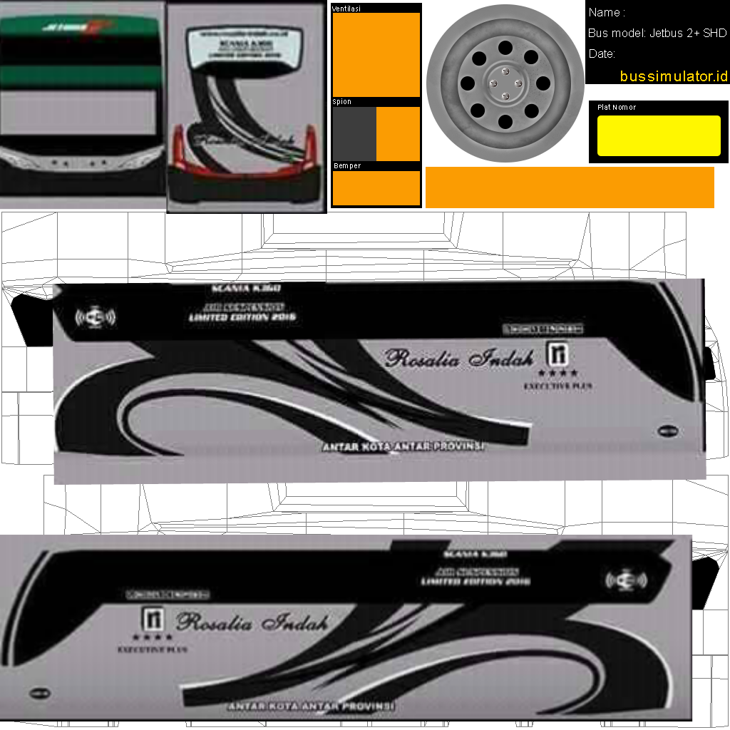 Detail Bus Simulator Stiker Nomer 11