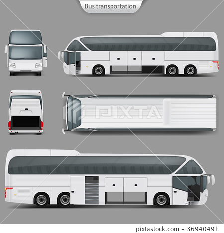 Detail Bus Top View Png Nomer 12