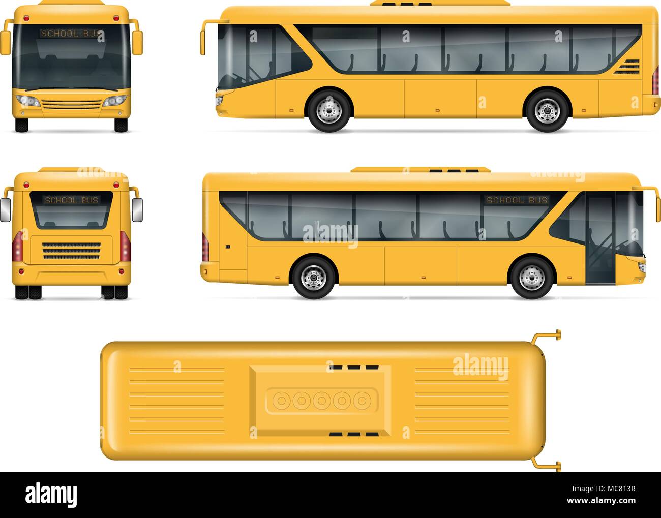 Detail Bus Top View Png Nomer 25