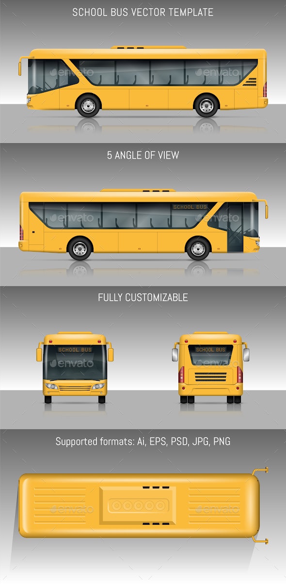 Detail Bus Top View Png Nomer 31