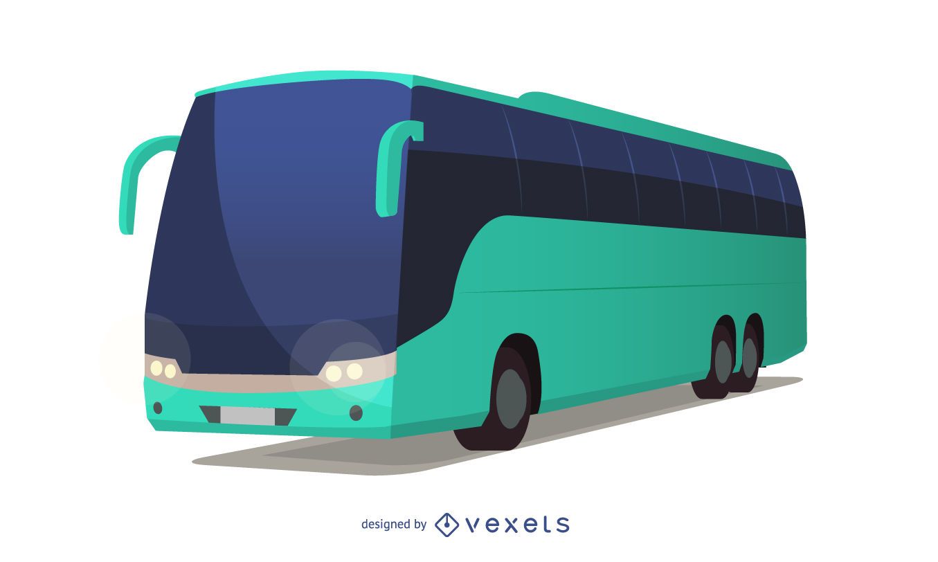 Detail Bus Vector Png Nomer 11