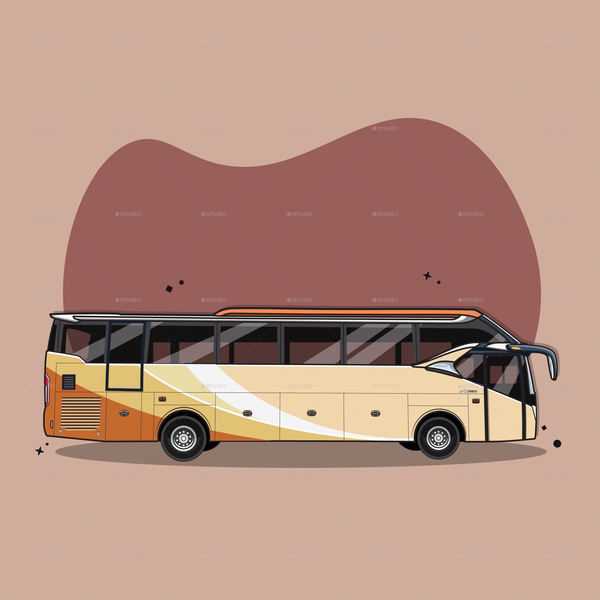 Detail Bus Vector Png Nomer 33