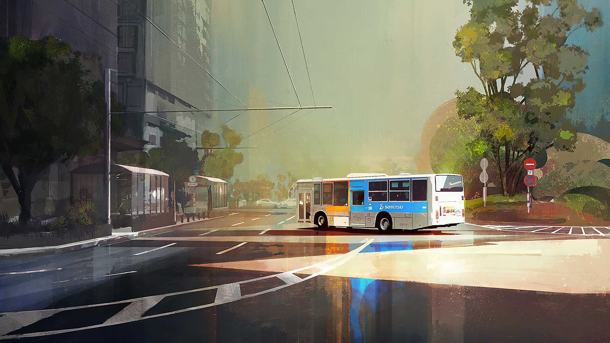 Detail Bus Wallpaper Nomer 43