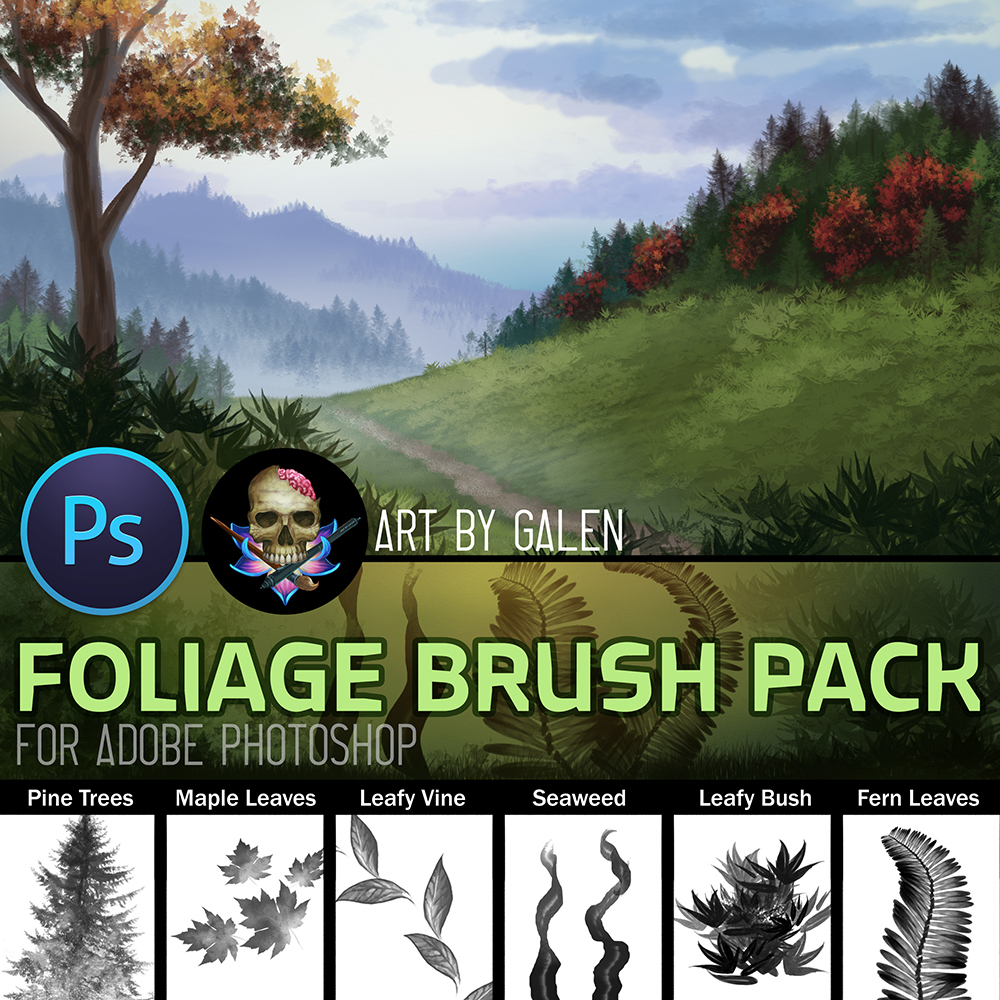 Detail Bush Brush Photoshop Nomer 46