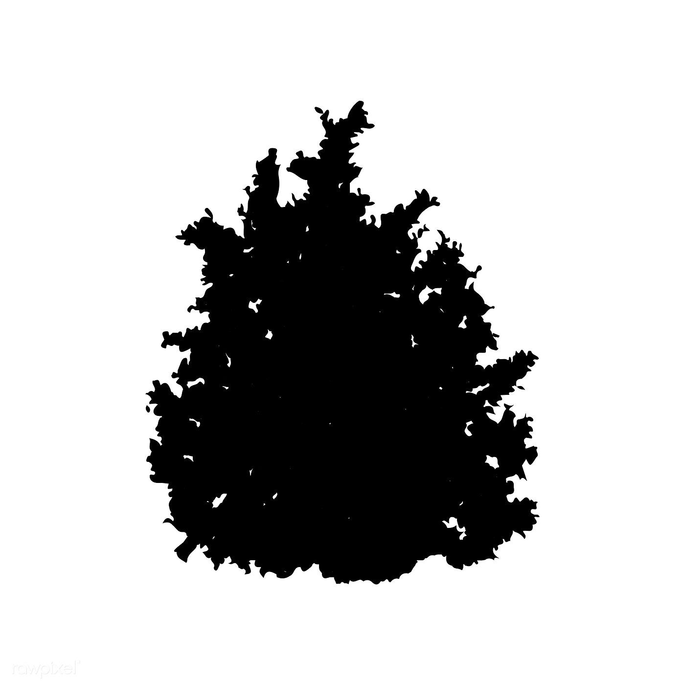 Detail Bush Silhouette Png Nomer 6