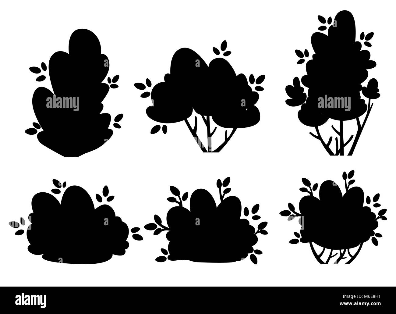 Detail Bush Silhouette Png Nomer 56