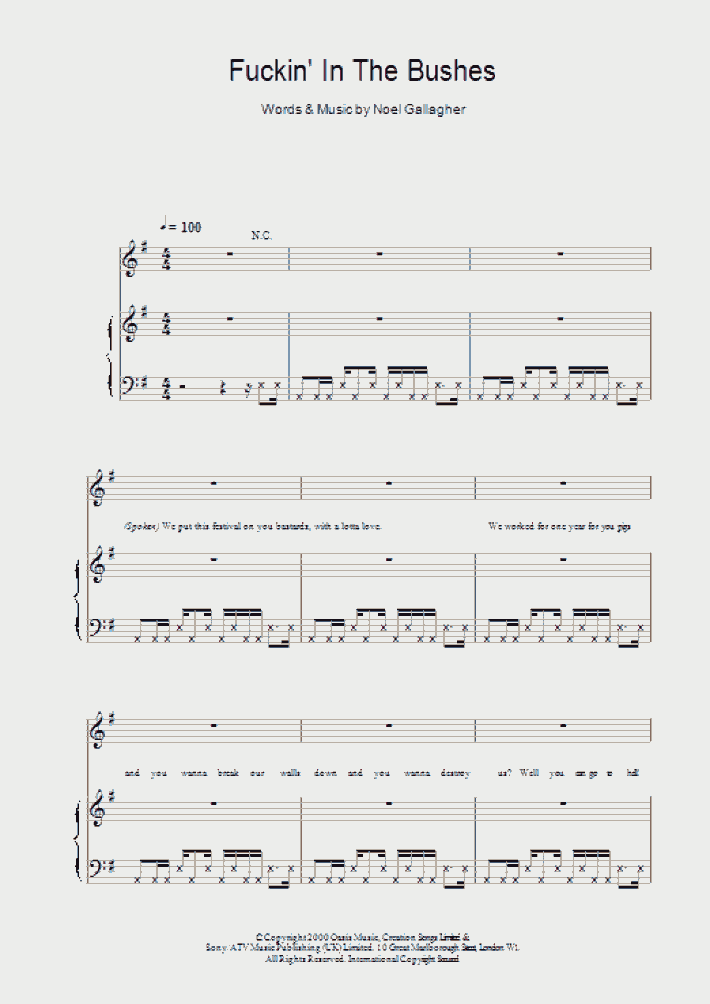 Detail Bushes Of Love Piano Sheet Music Nomer 46