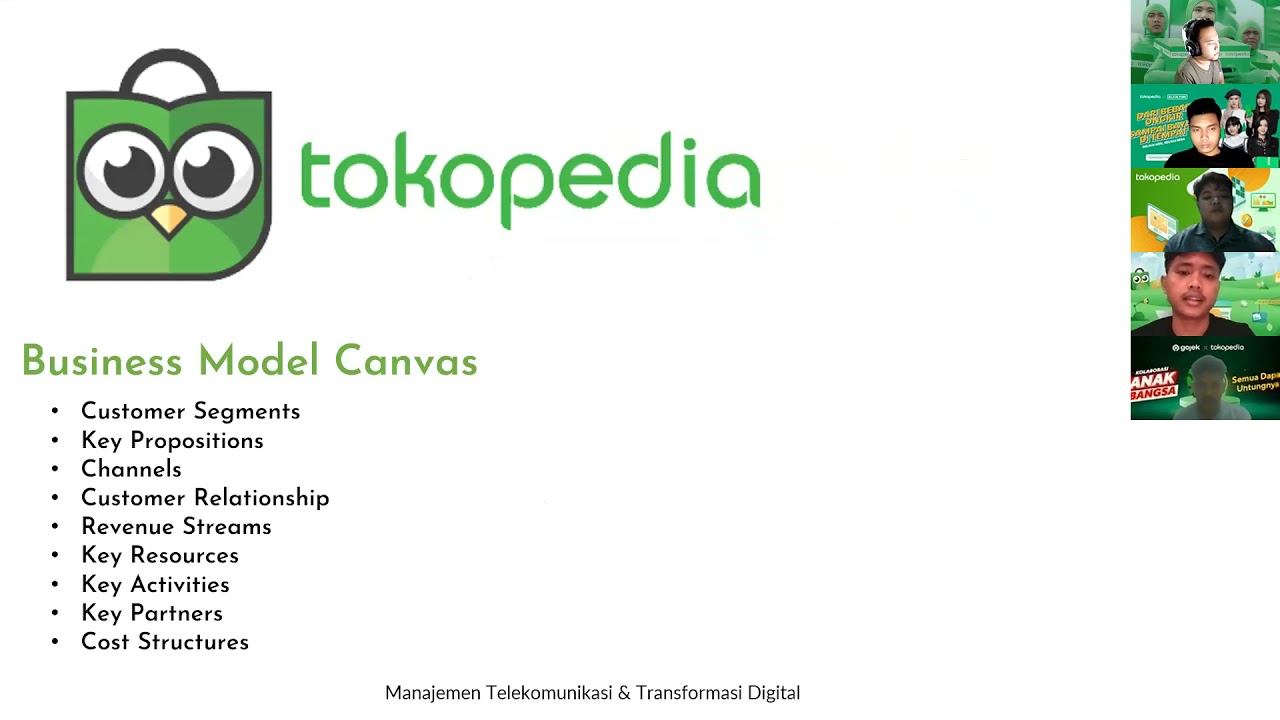 Detail Business Model Canvas Tokopedia Nomer 16