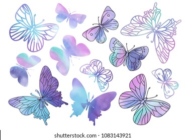 Detail Buterfly Clipart Nomer 49