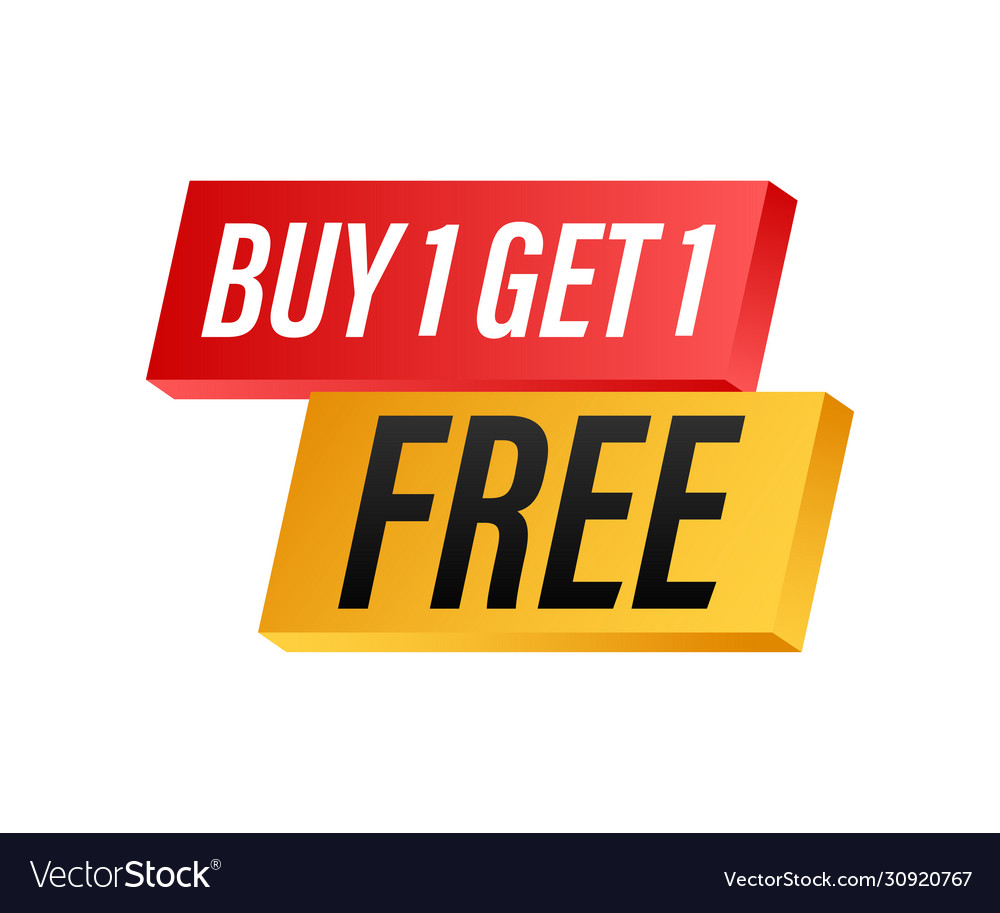 Buy 1 Get 1 Logo - KibrisPDR