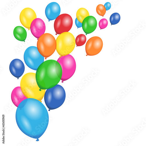 Detail Colorful Balloons Background Nomer 13