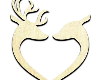 Detail Deer Antler Heart Nomer 11