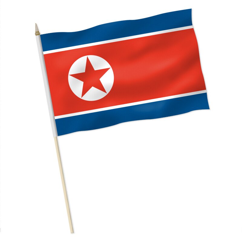 Detail Fahne Von Nordkorea Nomer 8