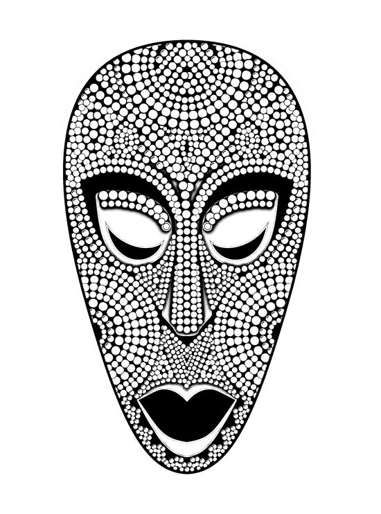 Detail Fasching Maske Zeichnen Nomer 5