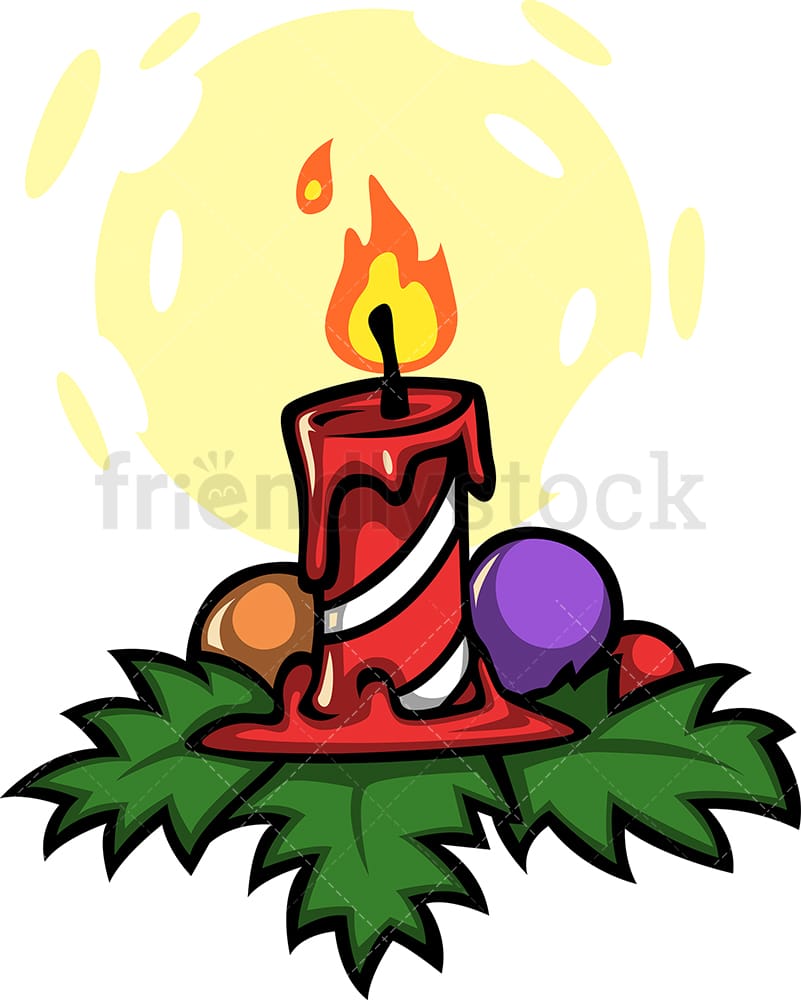 Detail Kerze Weihnachten Clipart Nomer 16