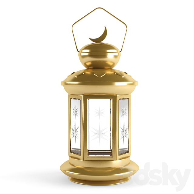 Detail Lantern 3d Model Free Download Nomer 7