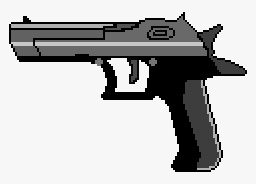 Detail Pixel Art Gun Nomer 3