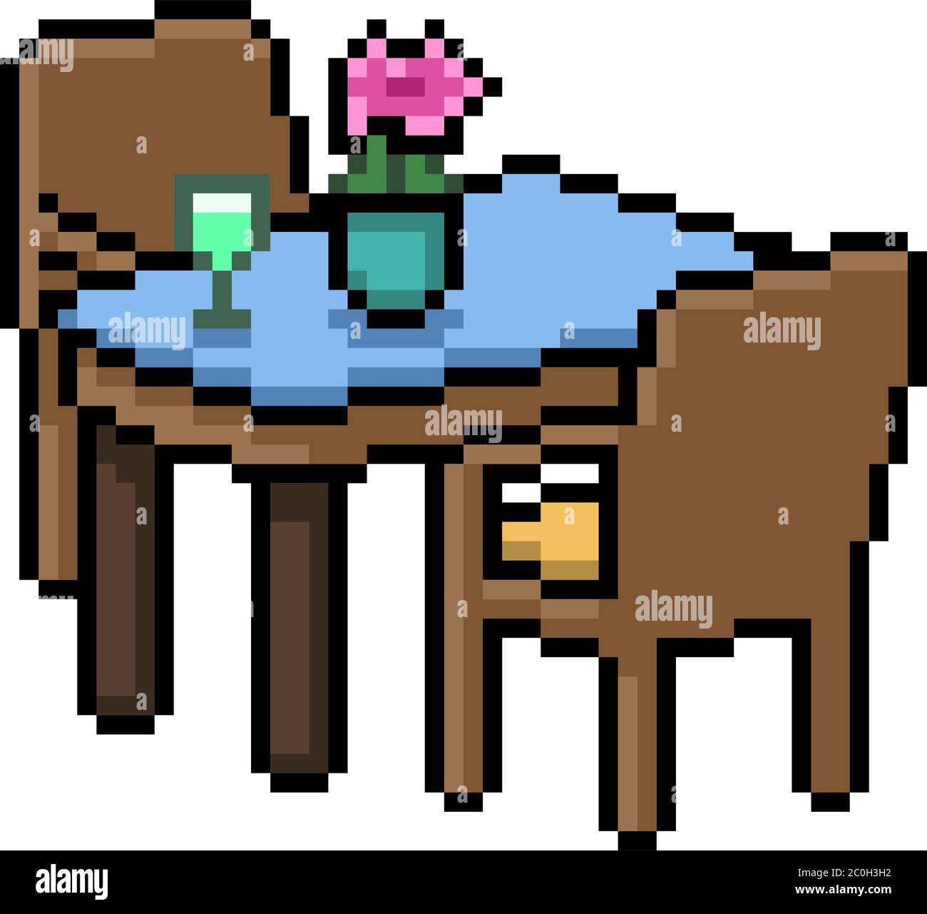 Detail Pixelart Table Nomer 12
