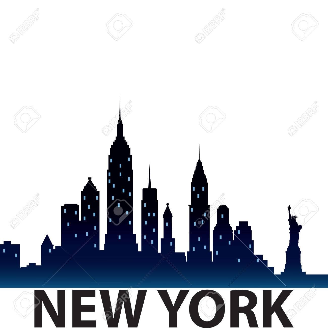 Detail Skyline New York Zeichnen Nomer 4