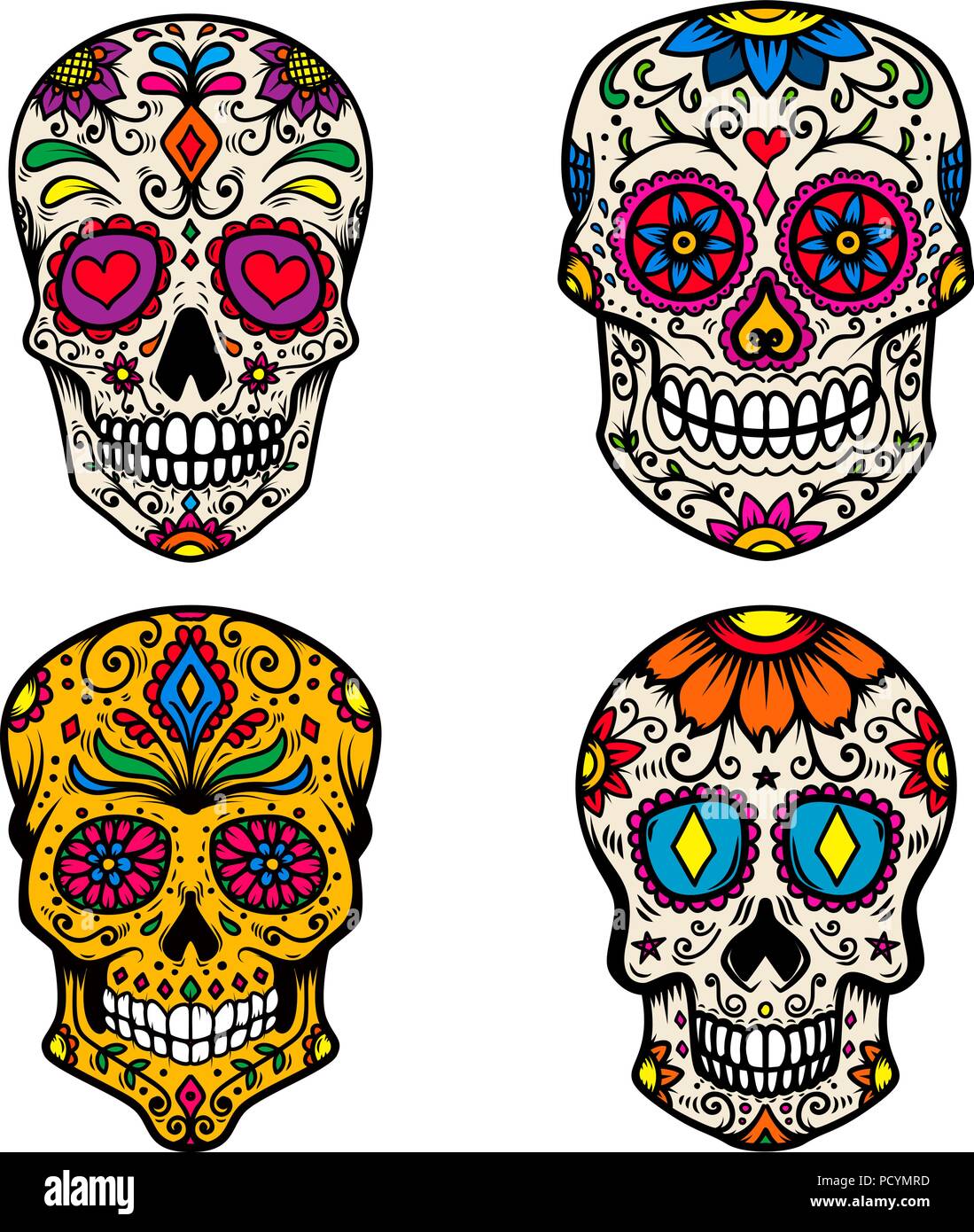 Detail Dia De Los Muertos Totenkopf Nomer 3