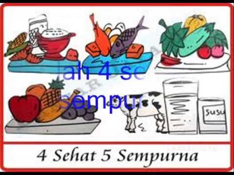 Detail Gambar 4 Sehat 5 Sempurna Mewarnai Kartun Nomer 12