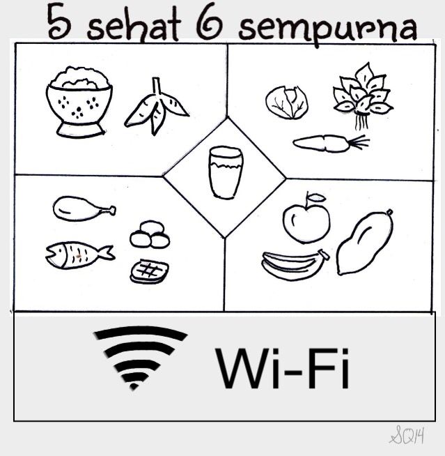 Detail Gambar 4 Sehat 5 Sempurna Mewarnai Kartun Nomer 8