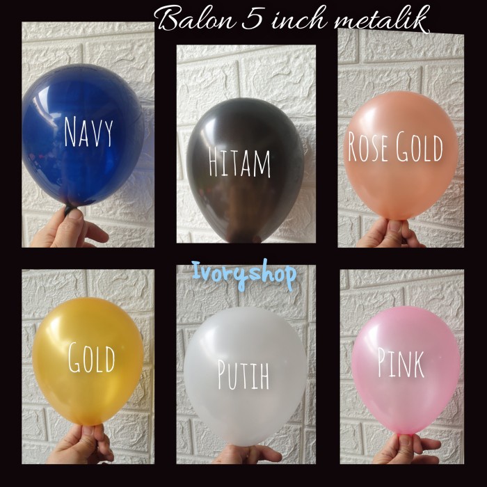 Detail Gambar 5 Balon Nomer 16