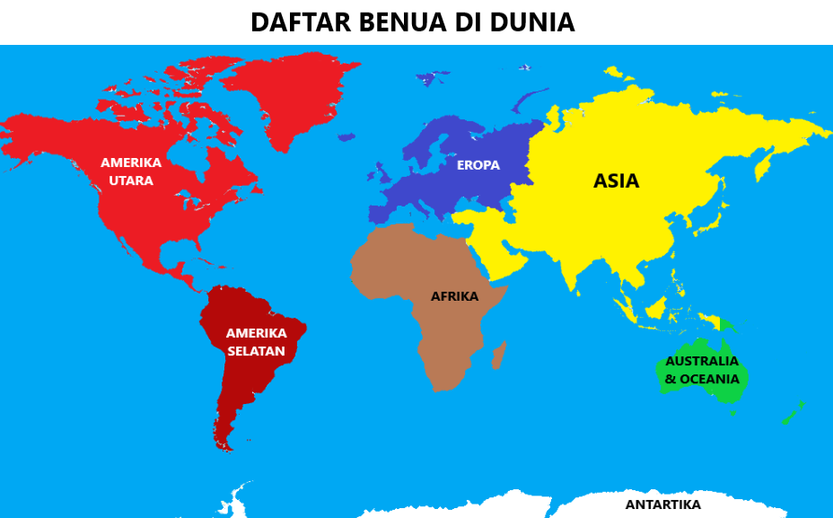 Detail Gambar 5 Benua Di Dunia Nomer 3