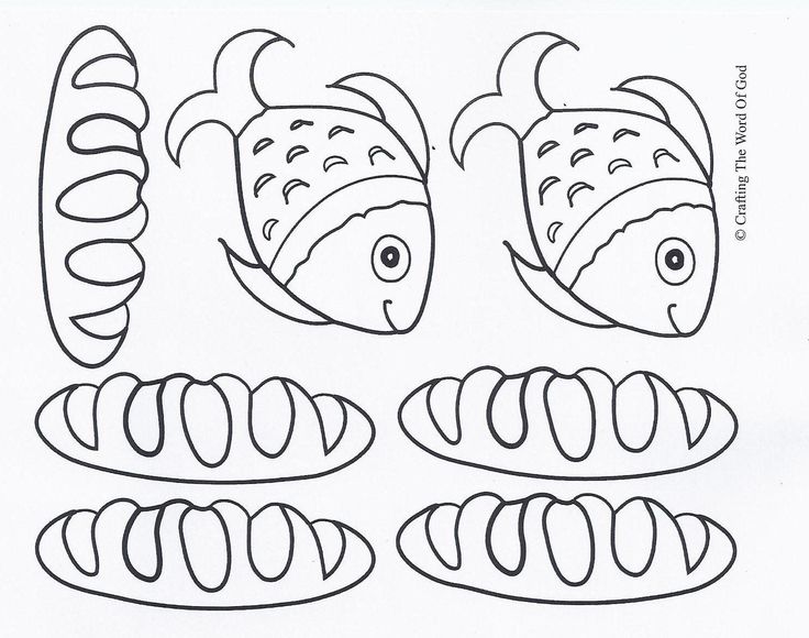 Detail Gambar 5 Roti 2 Ikan Nomer 15