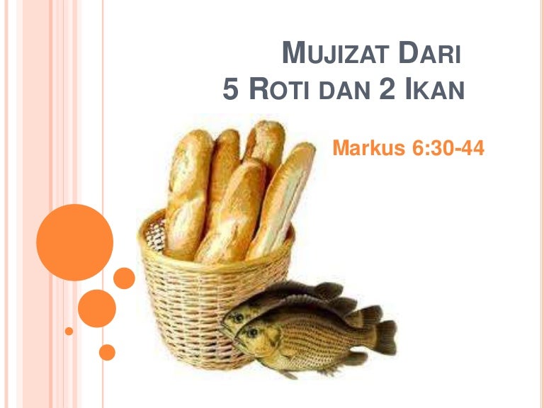 Detail Gambar 5 Roti Dan 2 Ikan Nomer 8