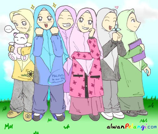 Detail Gambar 5 Sahabat Muslimah Nomer 32