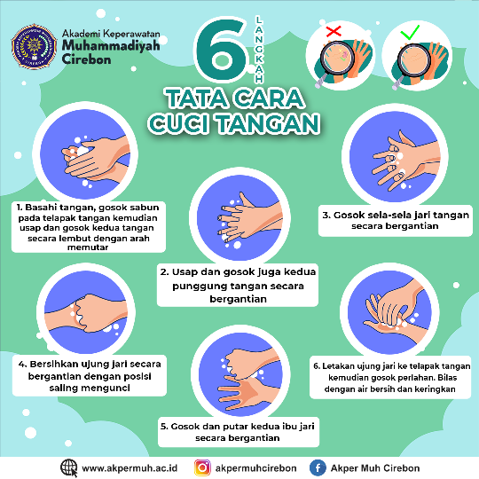 Detail Gambar 6 Langkah Cuci Tangan Nomer 15