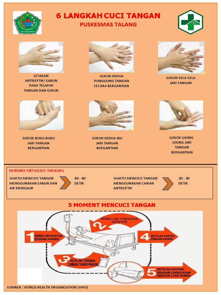Detail Gambar 6 Langkah Cuci Tangan Nomer 48
