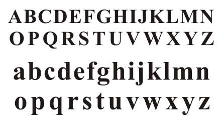Detail Gambar Abjad Latin Nomer 46