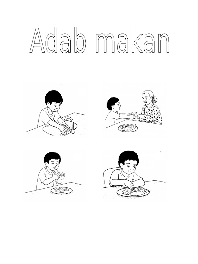 Detail Gambar Adab Makan Nomer 29